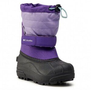Columbia Kids Purple and Black Winter Boots
